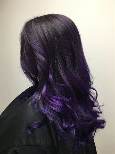 Powermp Linktree Hair Color Underneath Dark Purple Hair Hair
