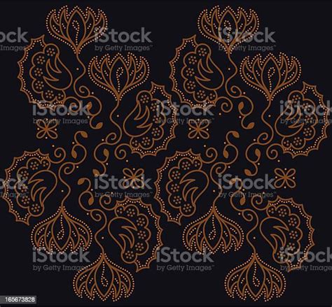 Batik Floral Stock Illustration Download Image Now Batik