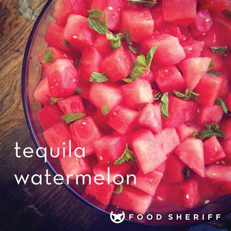 Tequila Watermelon Pure Awesomeness — Food Sheriff Alcohol Drink