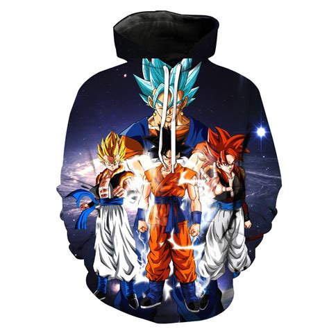 Dragon ball z hoodies and sweaters. Super Saiyan Gods Dragon Ball Z Hoodie - JAKKOU††HEBXX