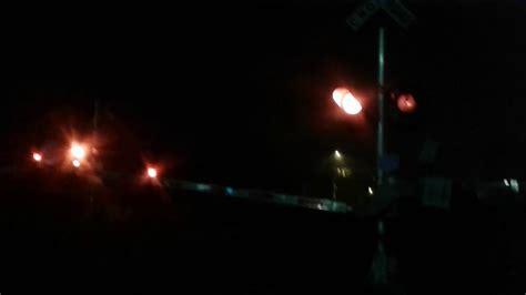 Bnsf Mixed Freight Train At Night Youtube