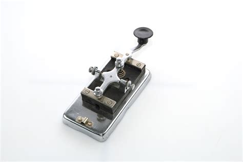 Vintage Chinese Military Morse Code Telegraph Key Ebay