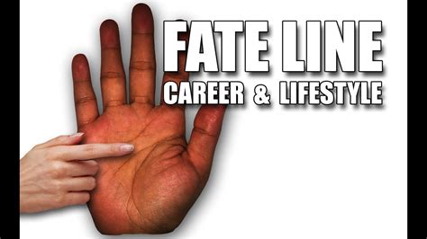 Fate Line Career And Lifestyle Female Palm Reading Palmistry 114 Youtube