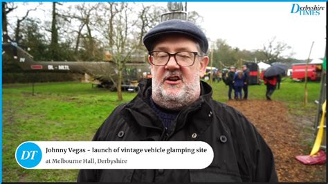 Television Comedian Johnny Vegas Opens His Field Of Dreams Glampsite