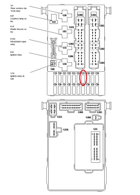 Make sure this sleeve is on the bolt when you replace it. 99 Mercury Mountaineer Fuse Box Diagram - Wiring Diagram ...