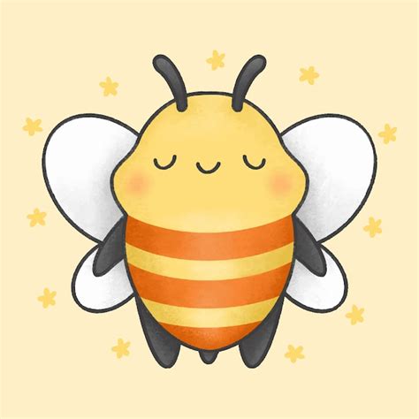 Premium Vector Cute Bee Cartoon