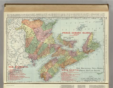 Maritime Provinces David Rumsey Historical Map Collection