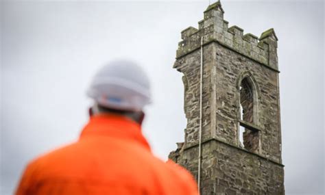 Video Community Devastated As Historic Perthshire Church Tower