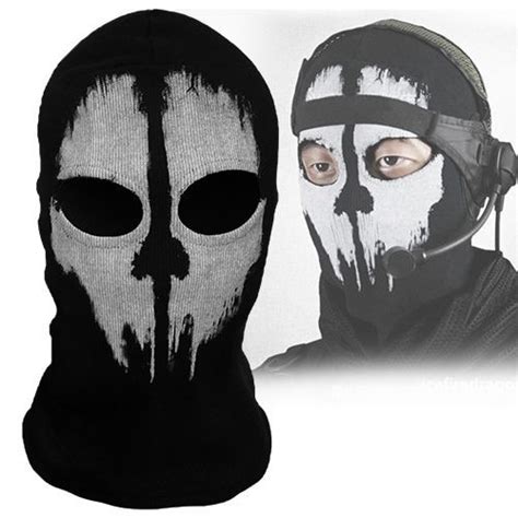 Balaclava Ghost Call Of Duty Ghosts Original Airsoft Militar R 3990