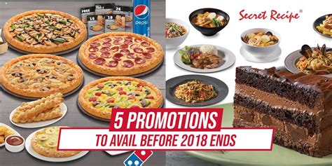During ramadan, check out the food promotions that malaysians enjoy. 5 Promotions to Avail Before 2018 Ends - JOHOR NOW
