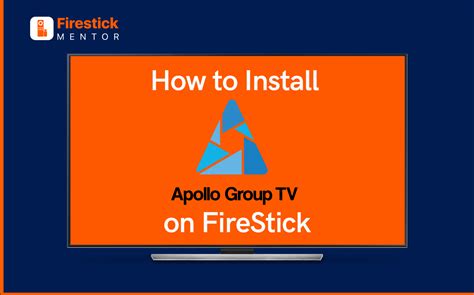 How To Install Apollo Group Tv On Firestick
