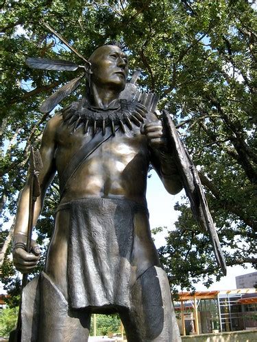 Chickasaw Warrior Statue I Was So Impressed By This Museum Flickr