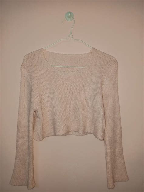 Knitwear Nude Color Women S Fashion Tops Blouses On Carousell
