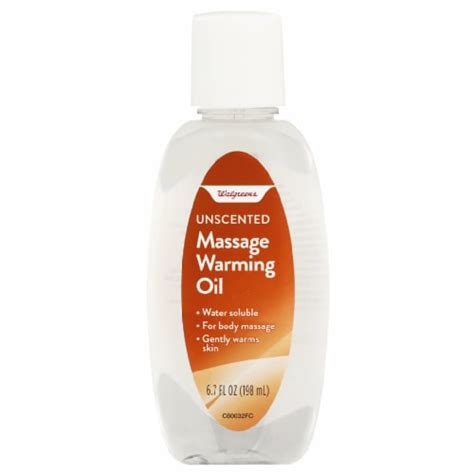 Walgreens Unscented Massage Warming Oil 67 Fl Oz Ralphs