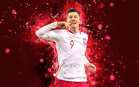 Robert lewandowski hintergrundbilder fußball highlights sonder. Robert Lewandowski - Poland 4k Ultra Tapeta HD | Tło ...