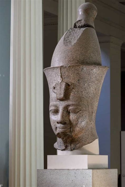 colossal head of amenhotep iii