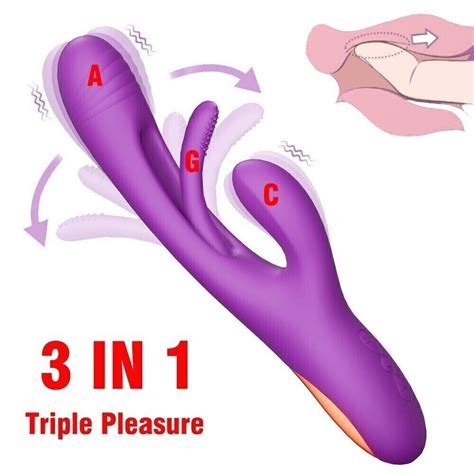 Rechargeable Patting Rabbit Vibrator G Spot Massager Sex Toys For Women New Ebay