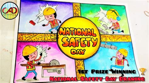 National Safety Science Projects Easy Drawings Calligraphy Fun