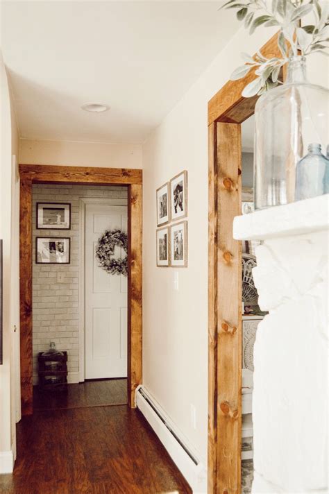 Doorway Casing With With Wood Beam Look — Jessica Diana Schlichtman