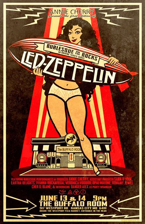 Vintage Led Zeppelin Poster A Retro Tribute To Rock Legends Tha Celebritea