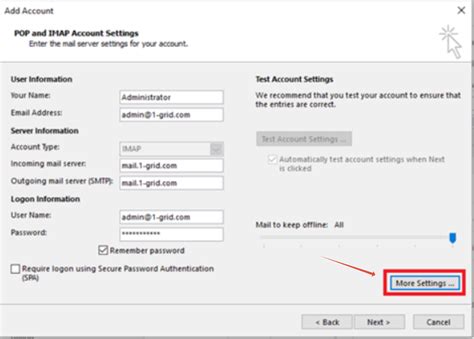 How To Setup An Email Account On Outlook Via The Control Panel