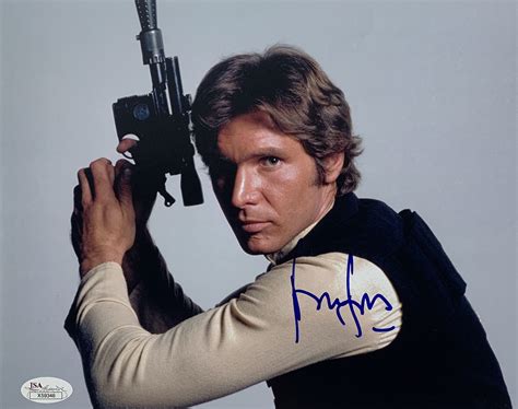 Lot Detail Star Wars Harrison Ford Signed X Color Photo As