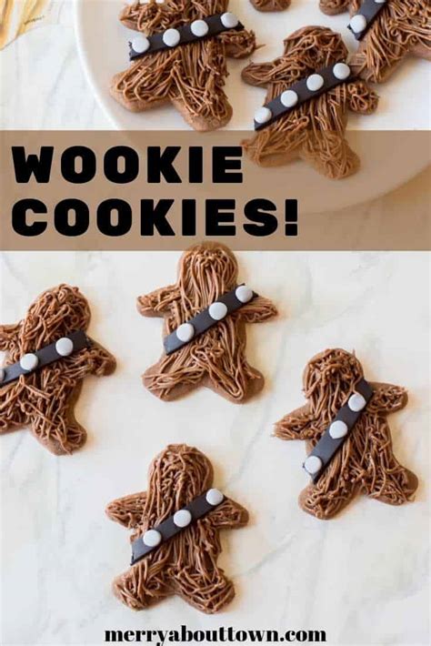 Wookie Cookies Chewbacca Inspired Yumminess Merry About Town