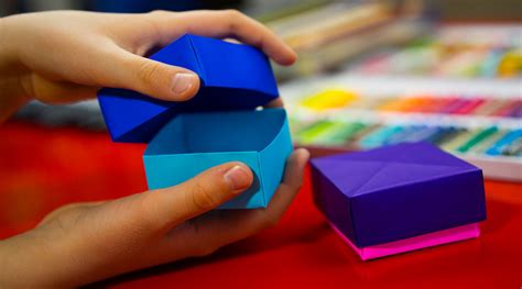 How To Fold An Origami Box With Lid Art For Kids Hub