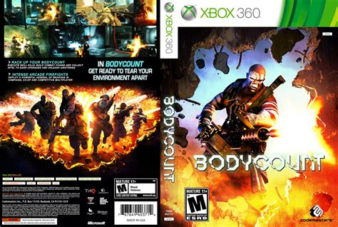Bodycount Xbox 360 Game Covers X360 Bc Thrm Front Ntsc En Dvd Covers