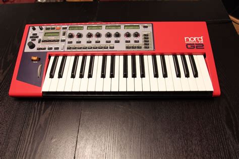 Matrixsynth Clavia Nord Modular G2 Keyboard Synthesizer Expanded