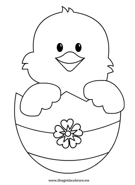 Easter Chicks Coloring Page Part 7