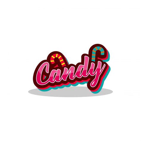 Vector De Logotipo De Candy Logotipo De Caramelos Logotipo De