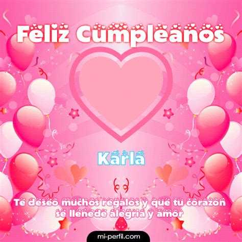 🎂feliz Cumpleaños Ii Karla  De Cumpleaños