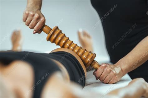 Rolling Pin Maderotherapy Massage Stock Image F0350622 Science