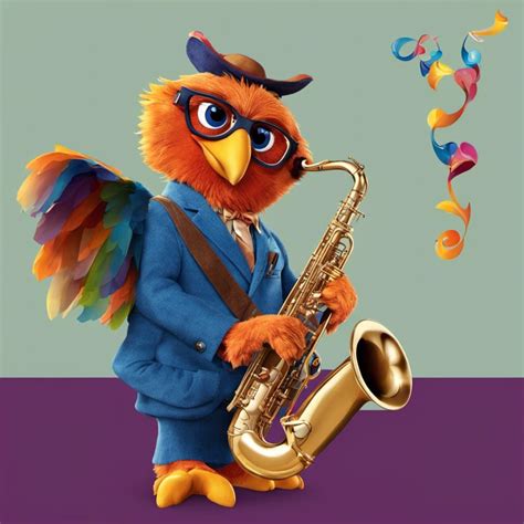 Hoots The Owl Jazz Musician Owl From Sesame Street Ai Generated