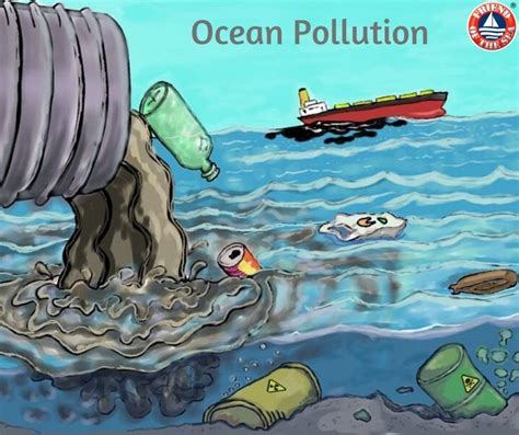 Friend Of The Sea Water Pollution Poster Trash Art Ocean Pollution