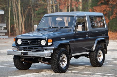 1990 Toyota Land Cruiser Hzj73 5 Speed For Sale On Bat Auctions Sold
