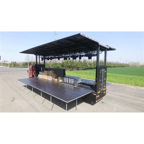Mobile Stage Trailer Sinoswan St130 Gospel Truck Hydraulic Mobile Stage