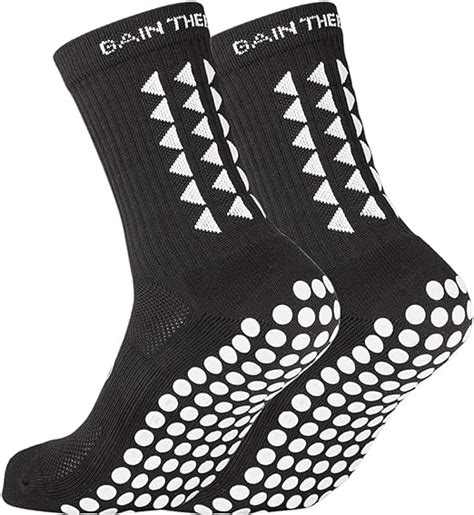 Gain The Edge Grip Socks Football Socks For Men Football Grip Socks Men Mens Football Socks