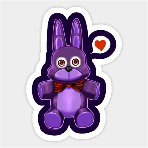 Fnaf Bonnie Plush Mlp Fnaf Sticker Teepublic