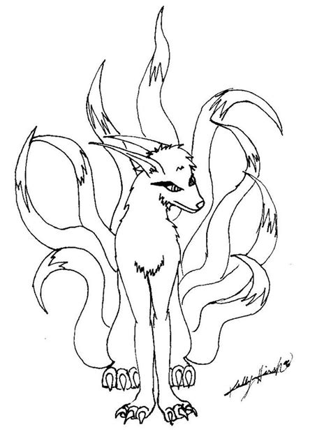 27 Naruto Coloring Pages Nine Tailed Fox Information