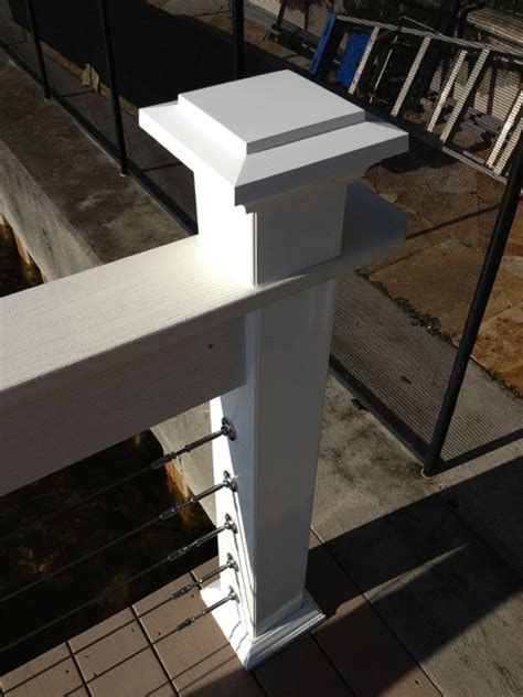 Decks And Docks Railing Projects Contemporary Staircase Tampa By