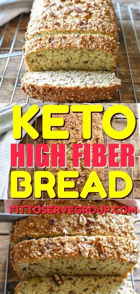 Fiber is interesting because it is something you actually can't digest. keto high fiber bread | Fiber bread, Low carb baking, Low sugar recipes