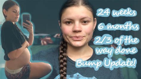 Pregnancy Update 24 Week Baby Bump Youtube