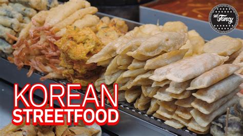 What Can You Eat At A Korean Street Food Cart In Hongdae Youtube