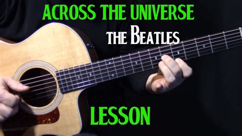 Learn piano songs like this with flowkey: how to play "Across the Universe" on guitar by The Beatles ...