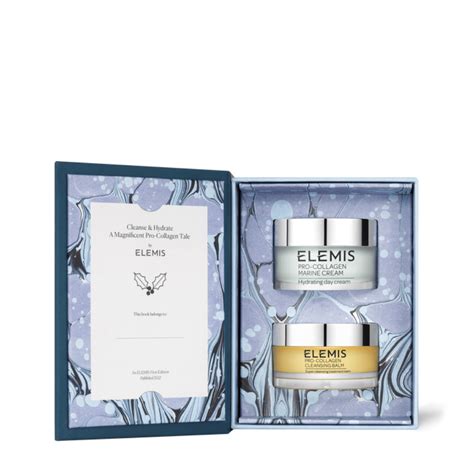 Cleanse And Hydrate A Magnificent Pro Collagen Tale Set Elemis
