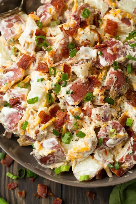 Cheddar Bacon Ranch Potato Salad Cooking Classy