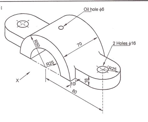 Sectional View Engineering Drawing Exercises At Getdrawings Free Download