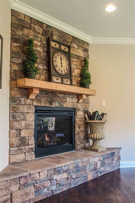 10 Stone Hearth Fireplace Ideas